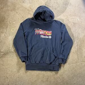 Navy Blur FC Bayern Munchen Graphic Hoodie